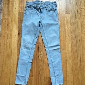 Levi 711 Skinny (waist 26 length 30) Light Blue Women's Jeans